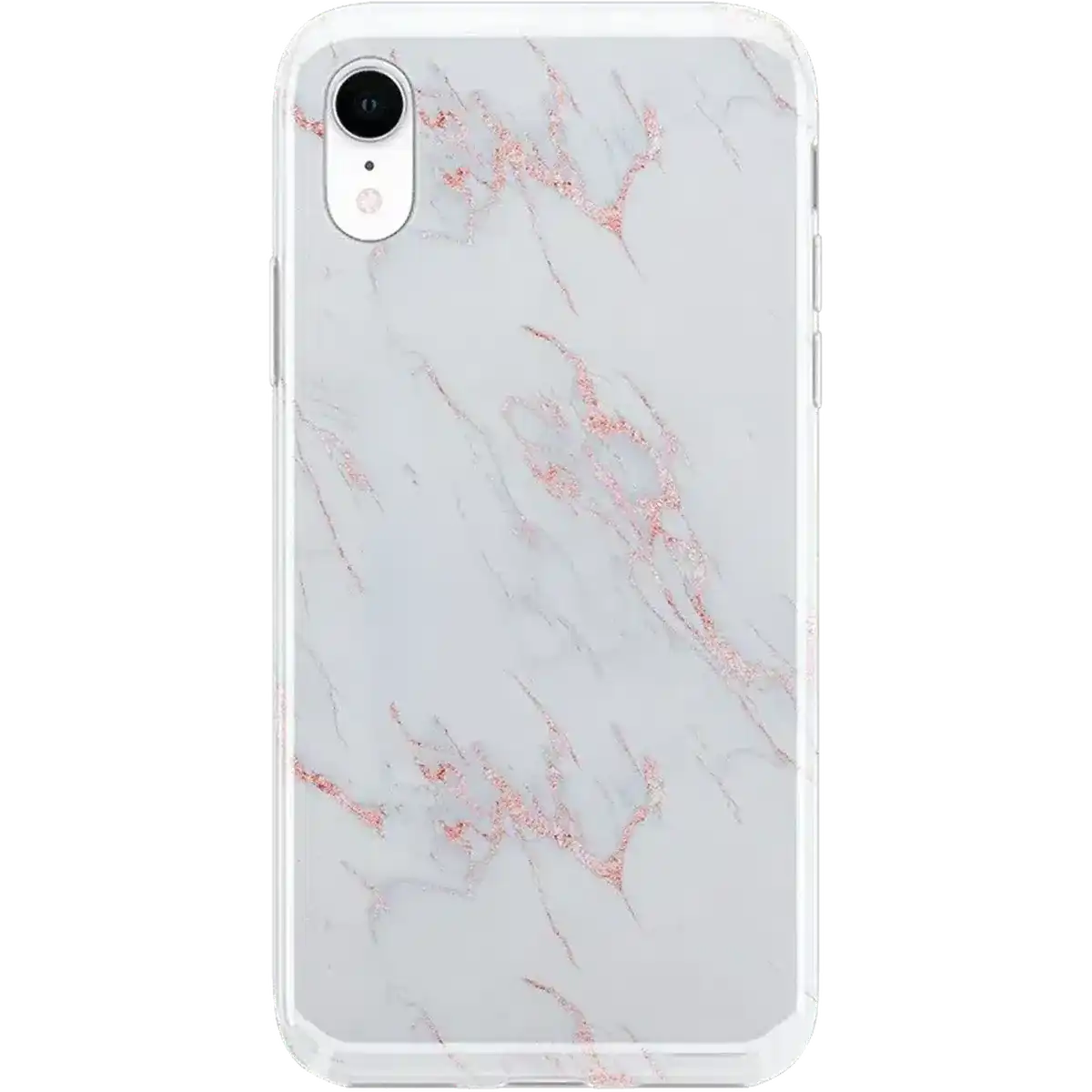 Subtle Blush | White and Pink Marble Case