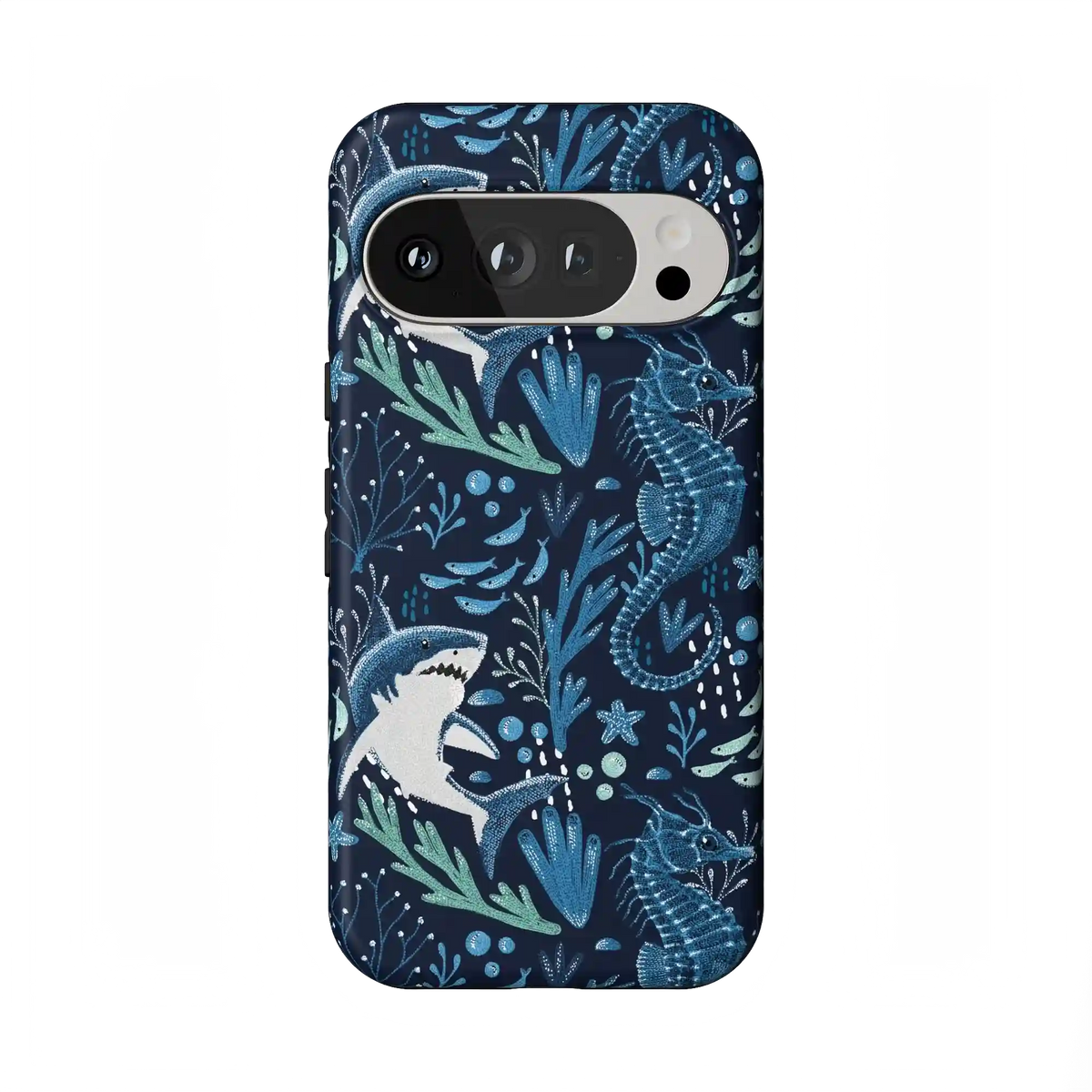 Midnight Reef | Shark Print Case