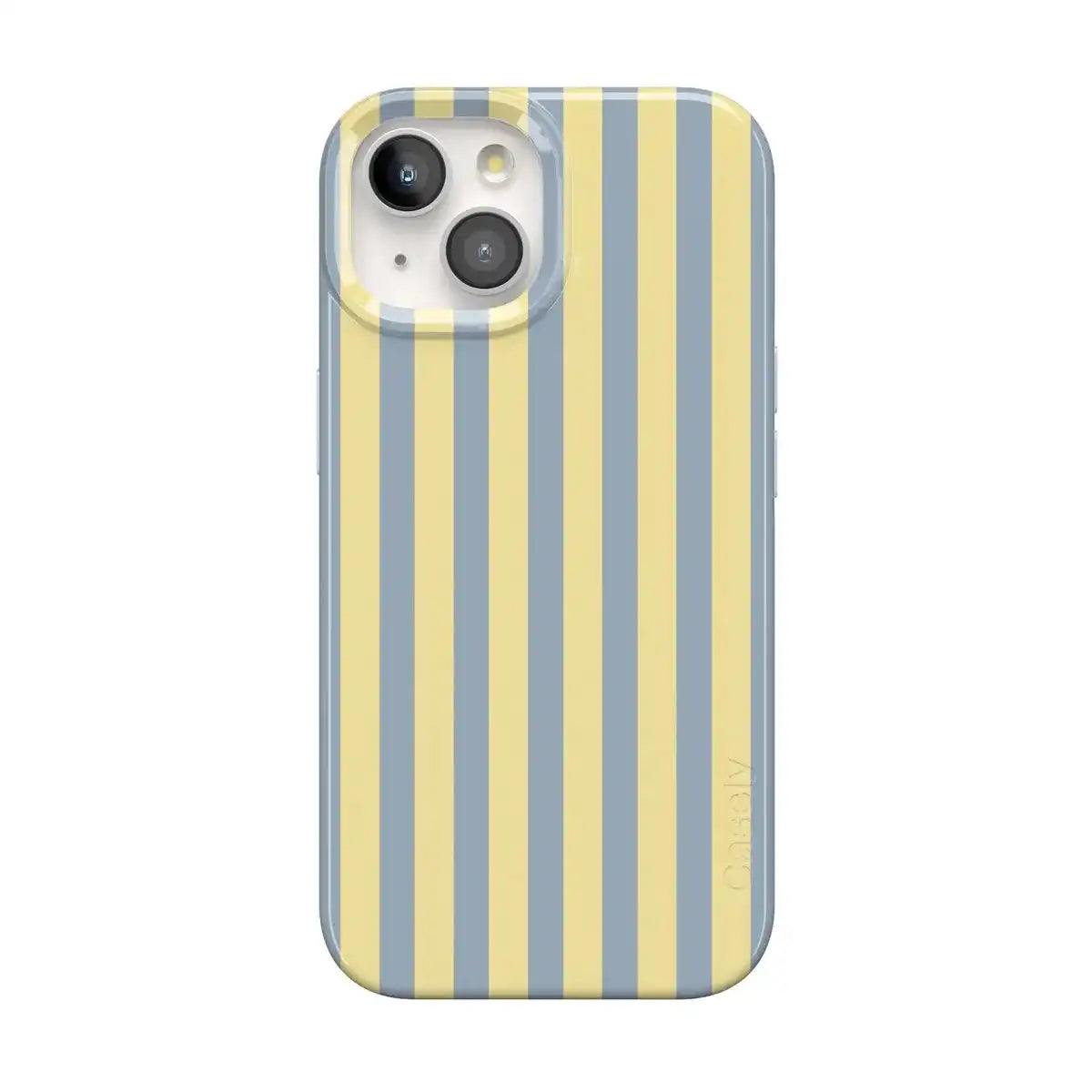 Coastline Stripes | Blue & Yellow Case