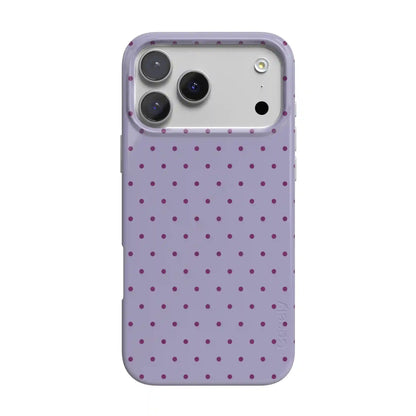 On the Dot | Purple & Plum Polka Dot Case