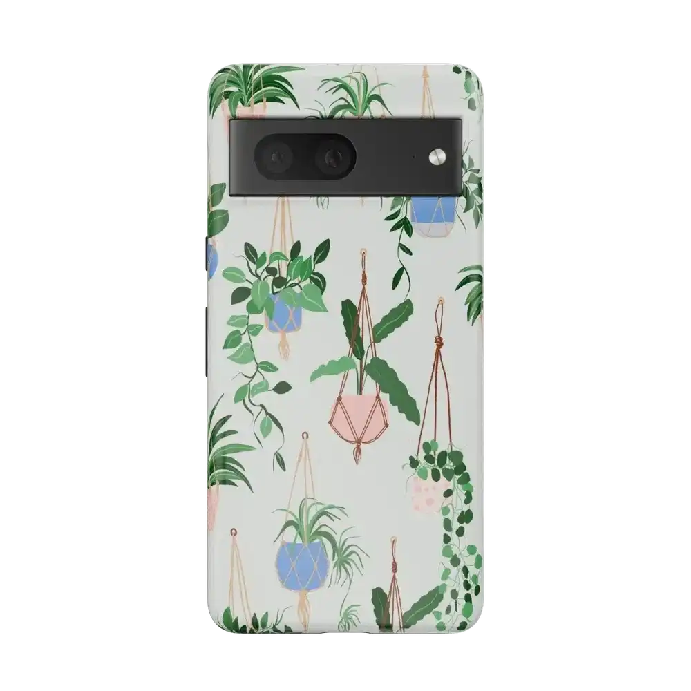 Hanging Around | Potted Plants Floral Google Pixel Case