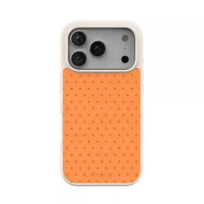 On the Dot | Orange Polka Dot Case