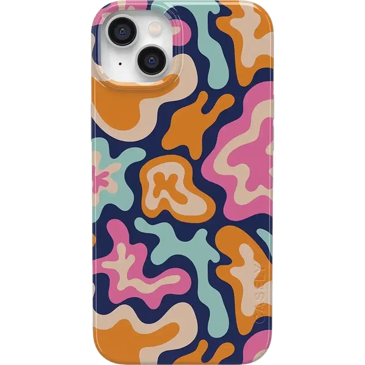 Midnight Color Splash | Abstract Retro Case