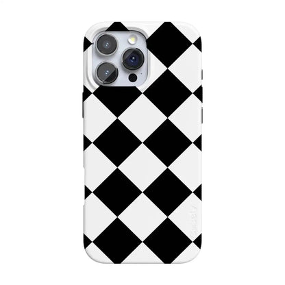 Black Checkerboard | High Contrast Design Case