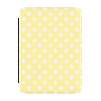 Spotted in SoHo | Yellow Polka Dot Kindle Case