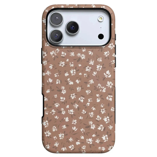 Mocha Meadow | Tiny Flowers Case