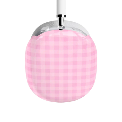 Sweet Jam | Light Pink Gingham AirPods Max Case