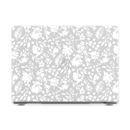In the Grove | White Moody Monochrome Laptop Shell
