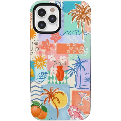 Tropical Heat | Beachy Collage Case