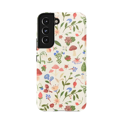 Garden Party | Mushroom Floral Case