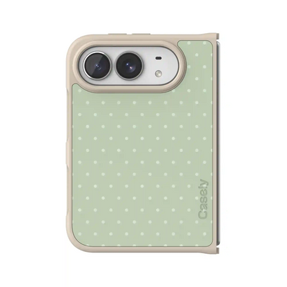 On the Dot | Green Polka Dot Case