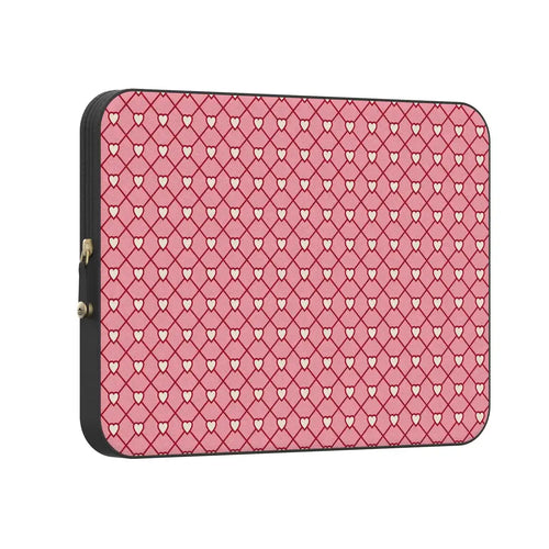 Love Locks | Pink Hearts Laptop Case