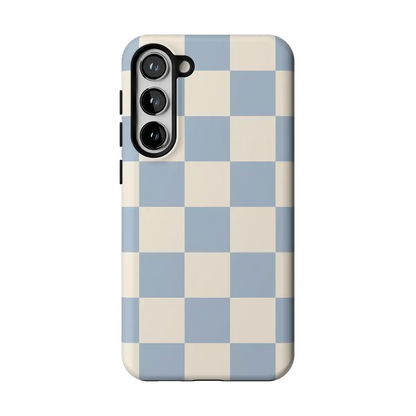 Fit Check | Light Blue Checkerboard Case