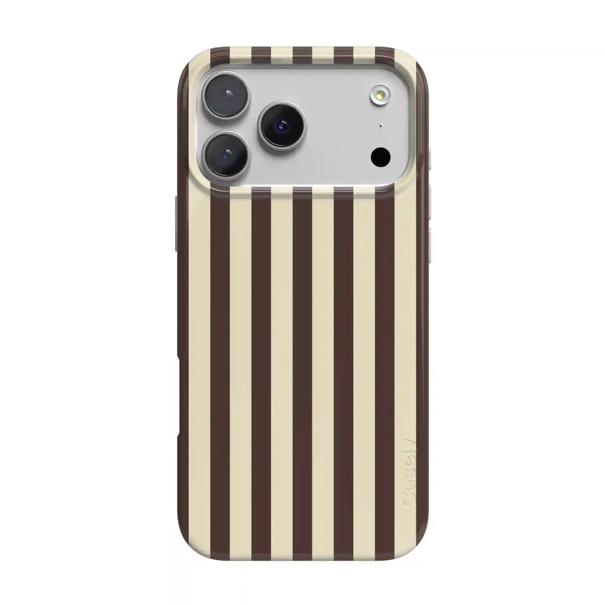 S'more Stripes | Brown Striped Case