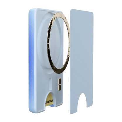 Cobalt Clarity | Blue Aura MagWallet