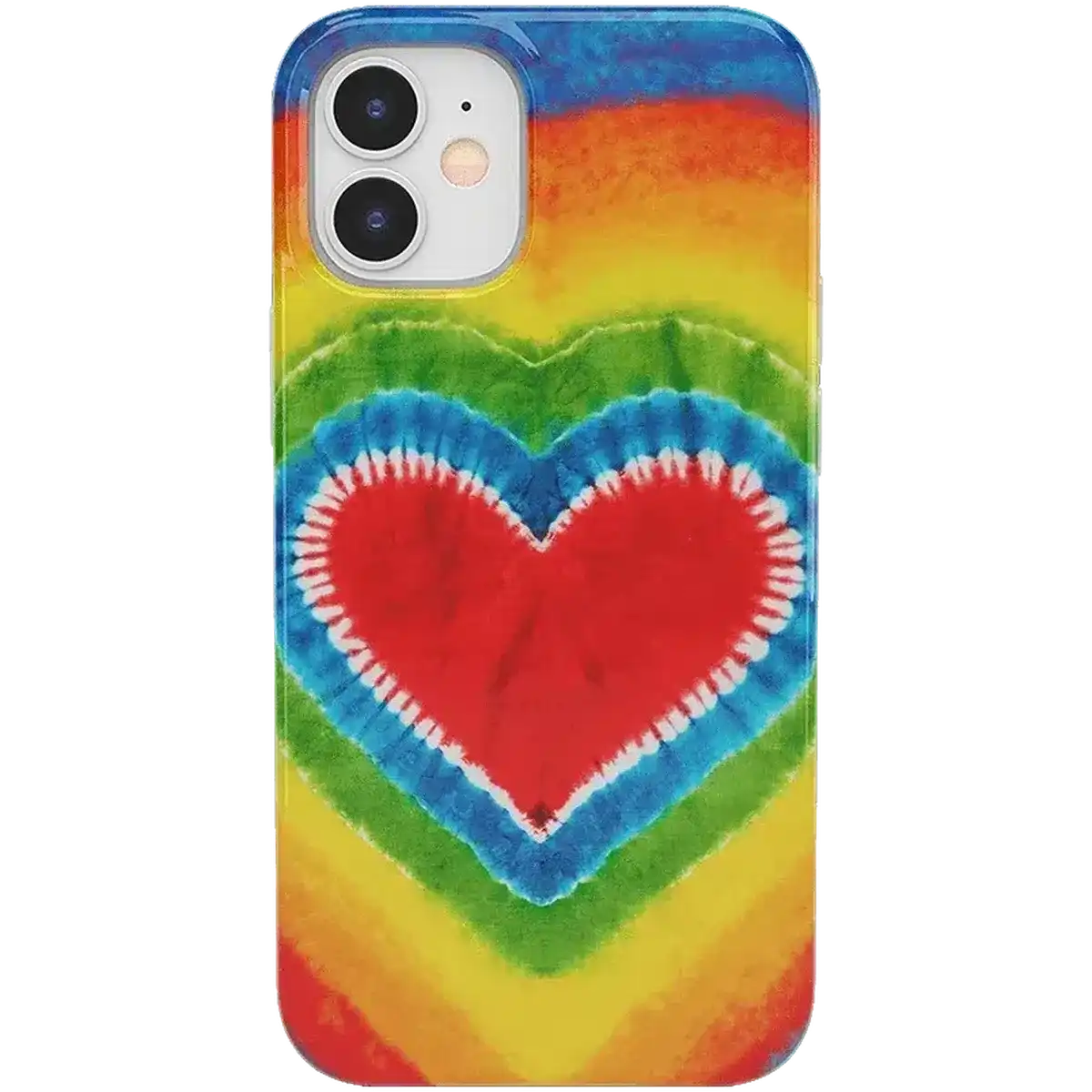 I Heart Tie Dye | Rainbow Heart Case