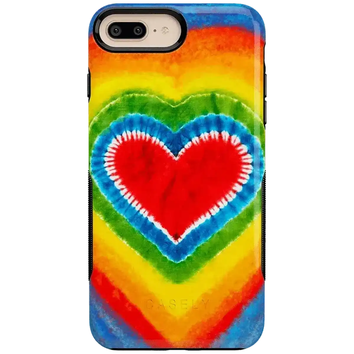 I Heart Tie Dye | Rainbow Heart Case
