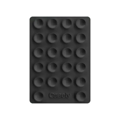Grippy | Black Silicone Suction Phone Mount with MagSafe