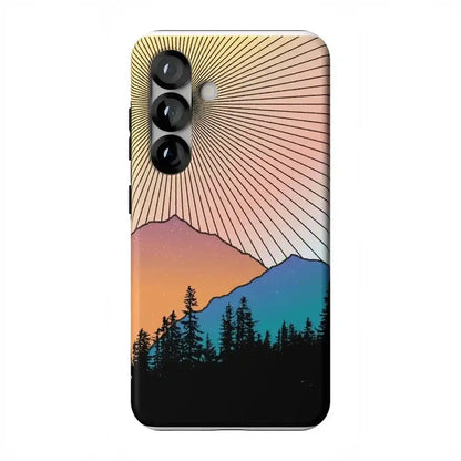 Golden Hour | Mountain Sunset Samsung Case