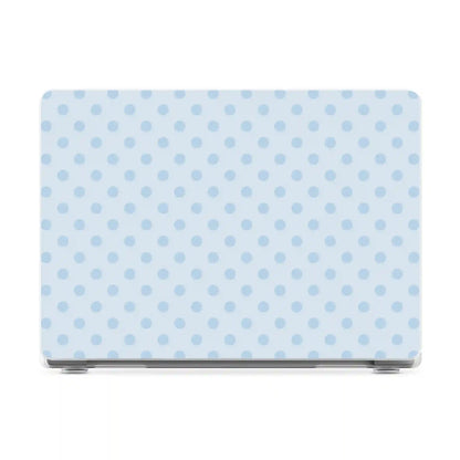 Spotted in SoHo | Light Blue Polka Dot Laptop Shell