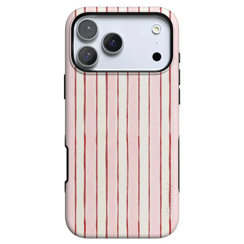 Pretty in Pastel | Blush Stripes Case
