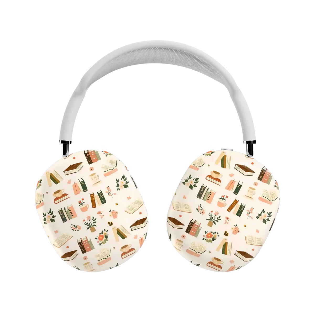 Cozy Fiction | Books & Blooms AirPods Max Case