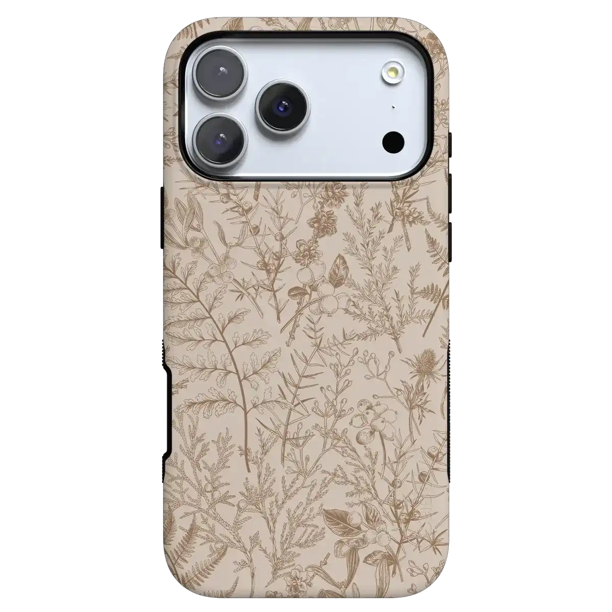 Beige Garden | Neutral Floral Case
