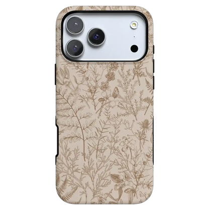 Beige Garden | Neutral Floral Case