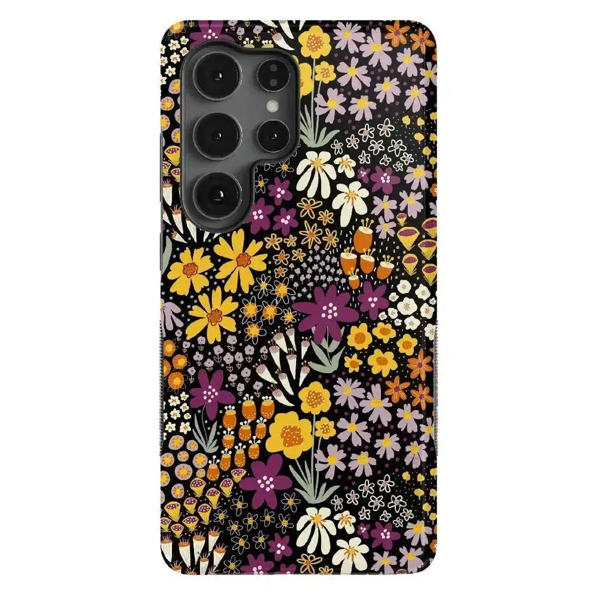 Falling for You | Plum Floral Samsung Case
