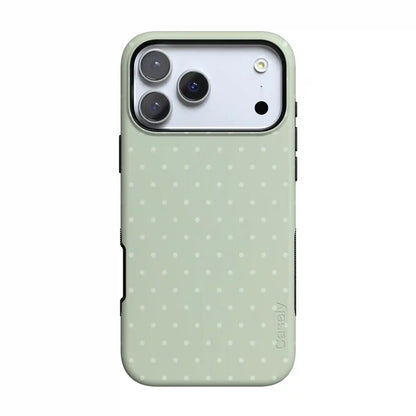 On the Dot | Green Polka Dot Case