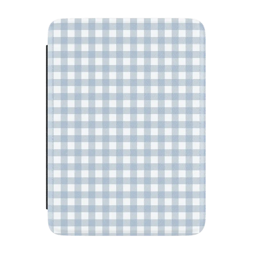 Pastel Picnic | Blue Gingham Kindle Case