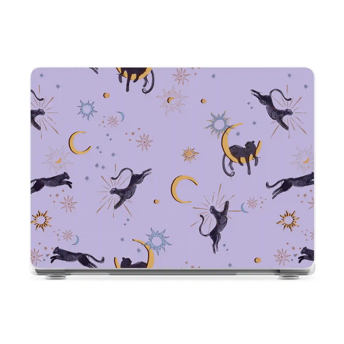 Spellbound | Celestial Black Cat Laptop Shell