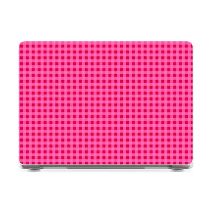 Sweet Jam | Hot Pink Gingham Laptop Shell