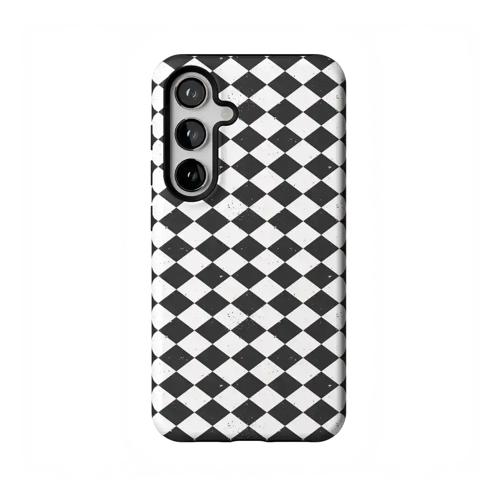 Salem's Hex | Black & White Checkered Case