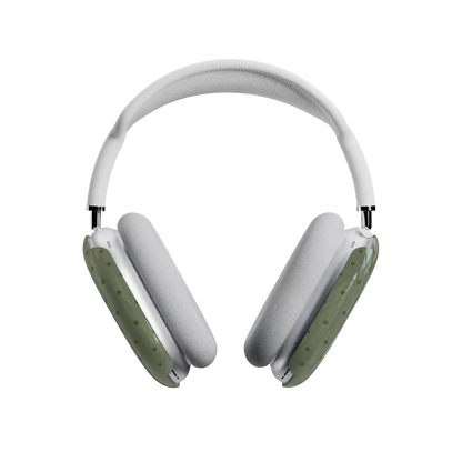On the Dot | Olive Green Polka Dot AirPods Max Case