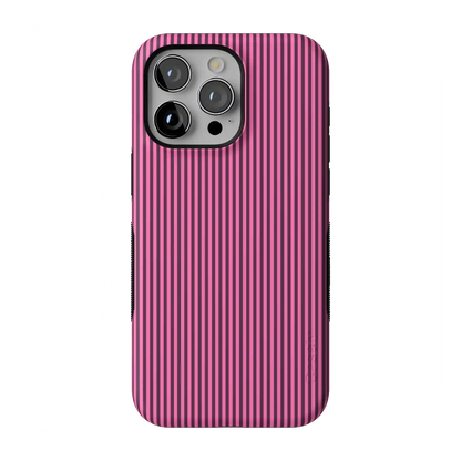 Stripes and the City | Pink & Purple Pinstripe Case
