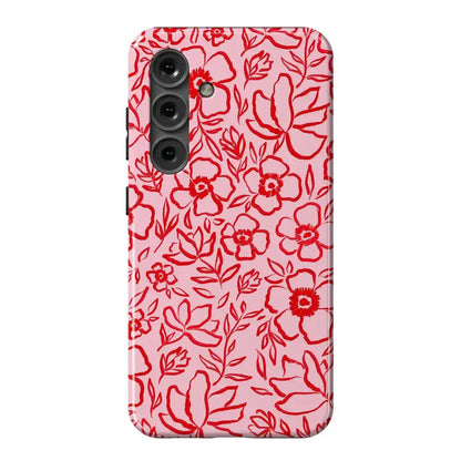 Blush Garden | Floral Doodle Case
