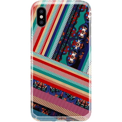 Wearing Layers | Layered Patchwork iPhone Case