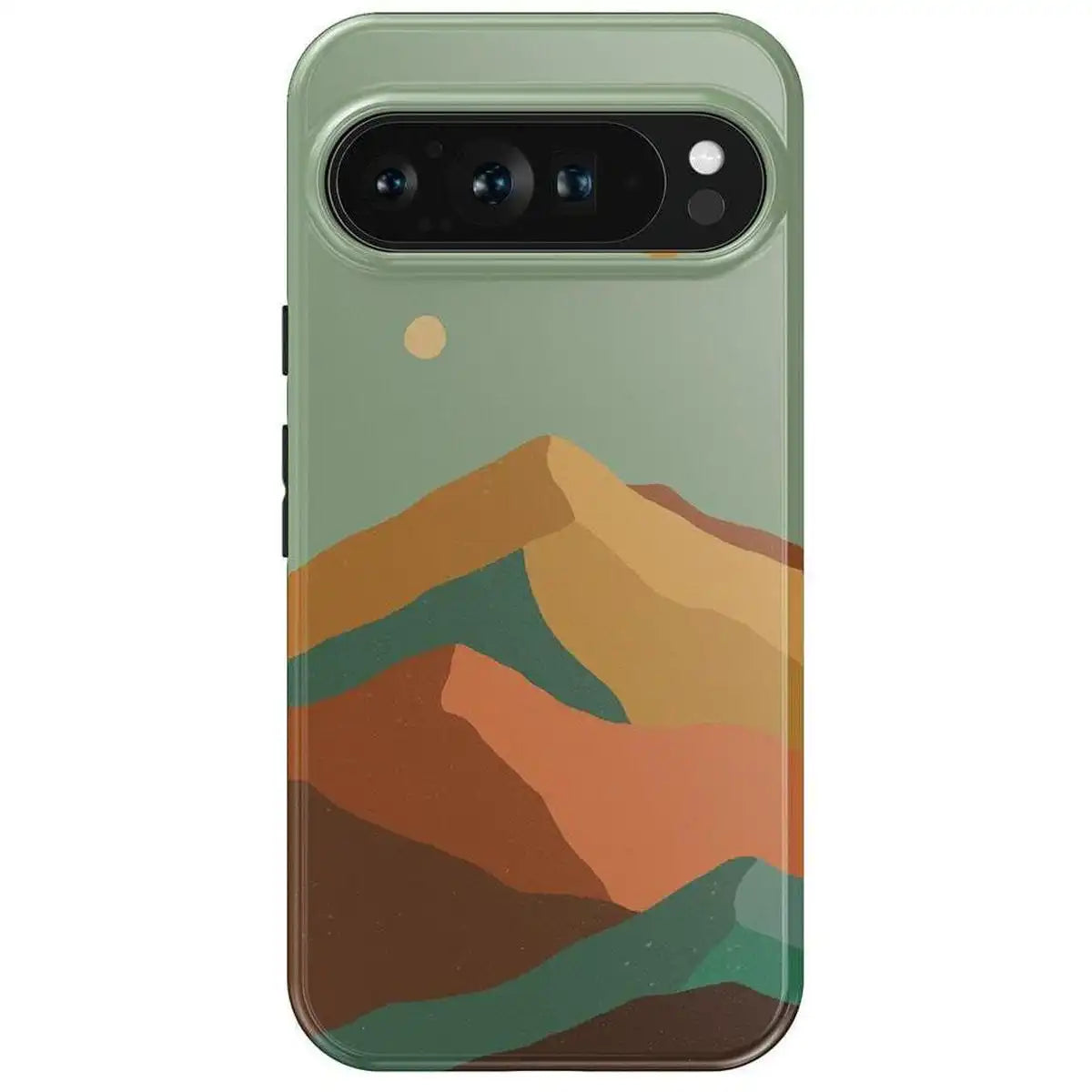 Endless Peaks | Colorblock Mountain Google Pixel Case