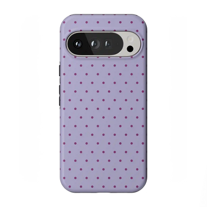 On the Dot | Purple & Plum Polka Dot Case