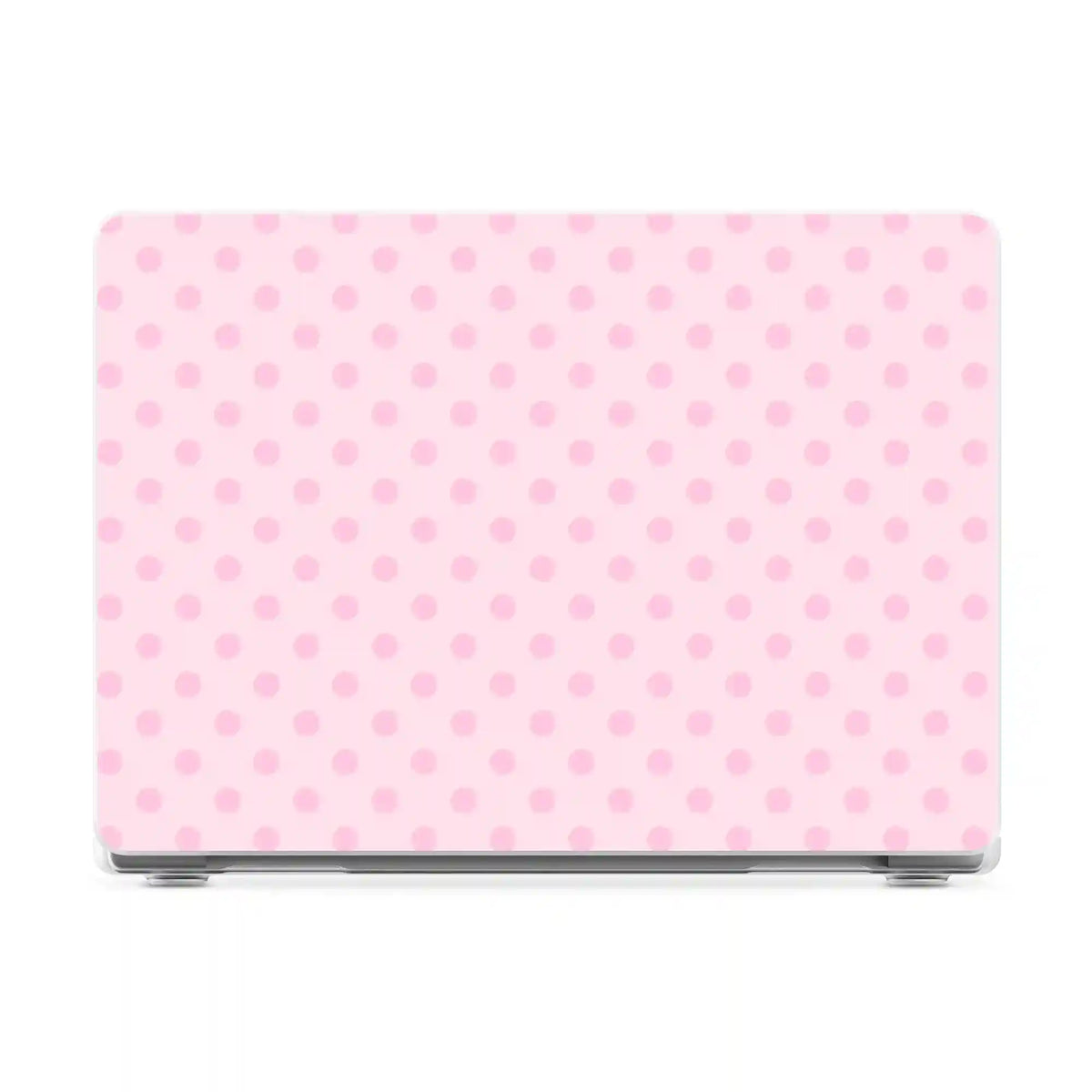 Spotted in SoHo | Pink Polka Dot Laptop Shell