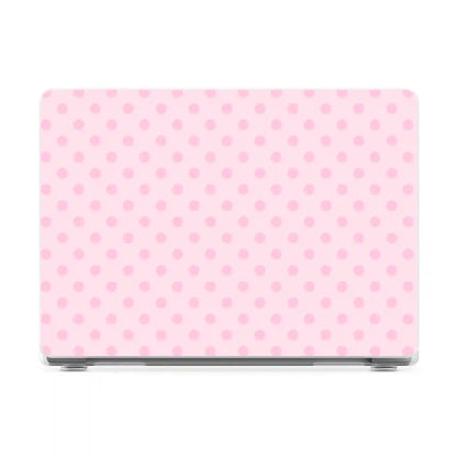 Spotted in SoHo | Pink Polka Dot Laptop Shell