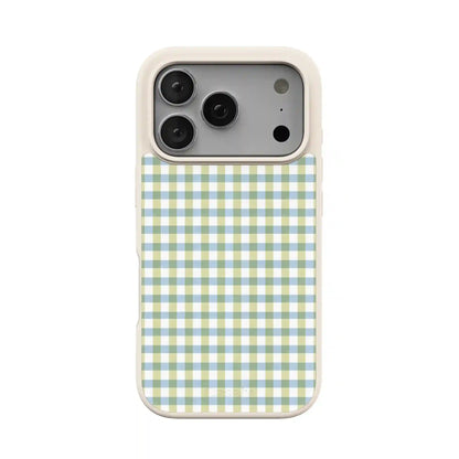 Pastel Picnic | Blue & Green Gingham Case