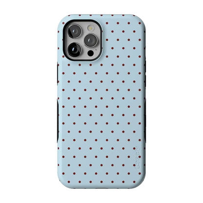 On the Dot | Blue Polka Dot Case