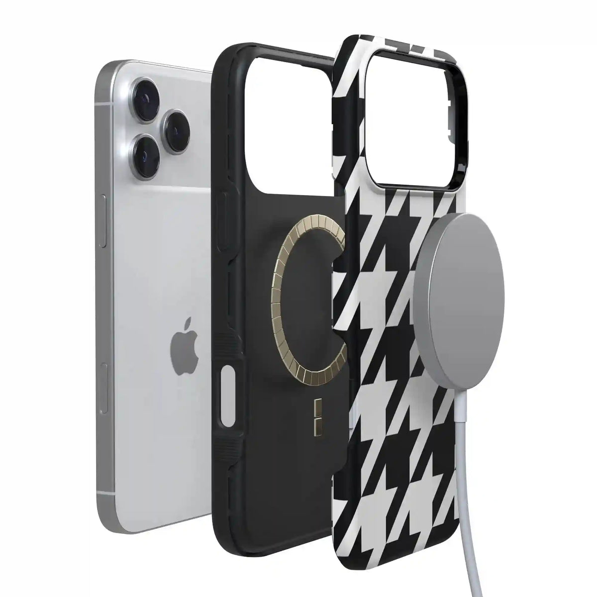 Houndstooth | High Contrast Design Case