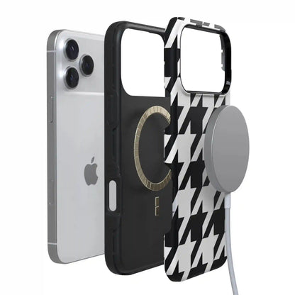 Houndstooth | High Contrast Design Case