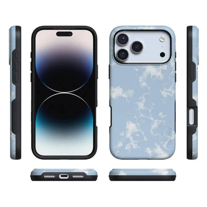 Light Blue Skies | Marble Clouds Case