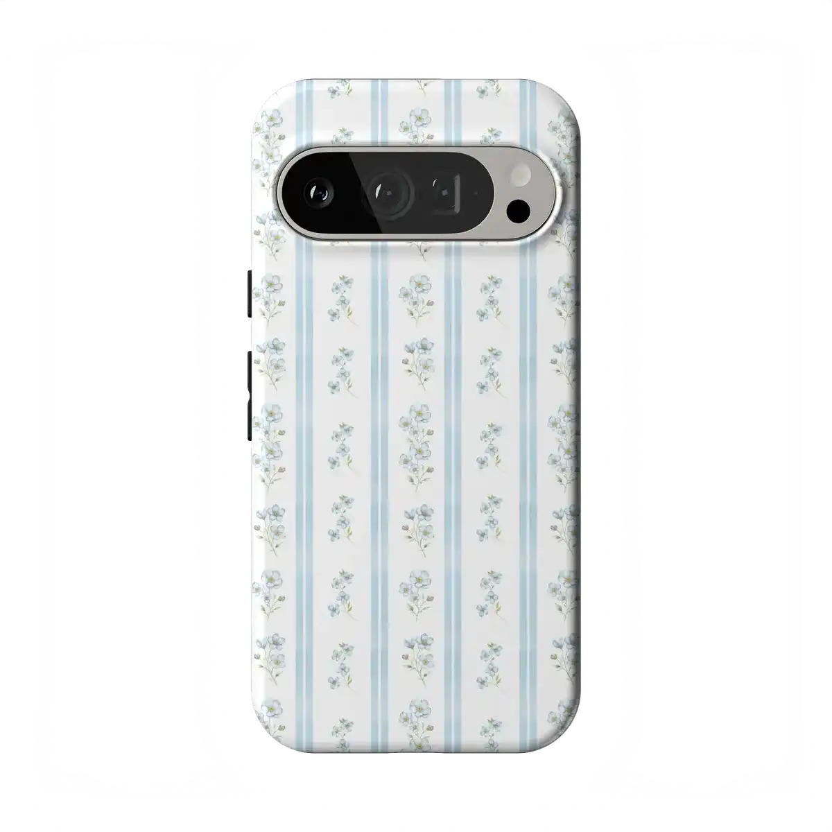 Cottage Stripe | Blue Floral Case