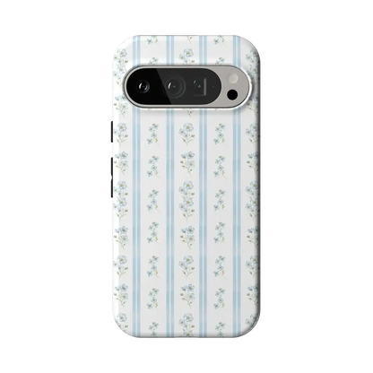 Cottage Stripe | Blue Floral Case