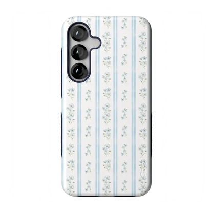 Cottage Stripe | Blue Floral Case